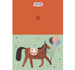 Party Horse Card by Daria Solak