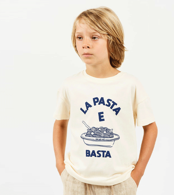 La Pasta E Basta Tee by Arsene et les Pipelettes