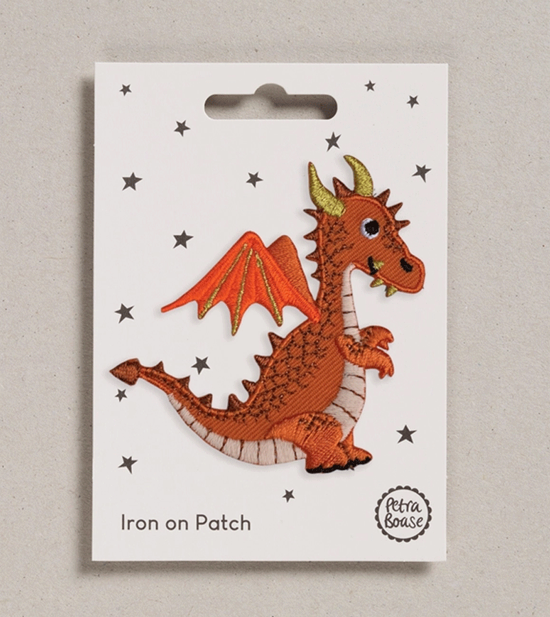 Dragon Iron on Patch by Petra Boase