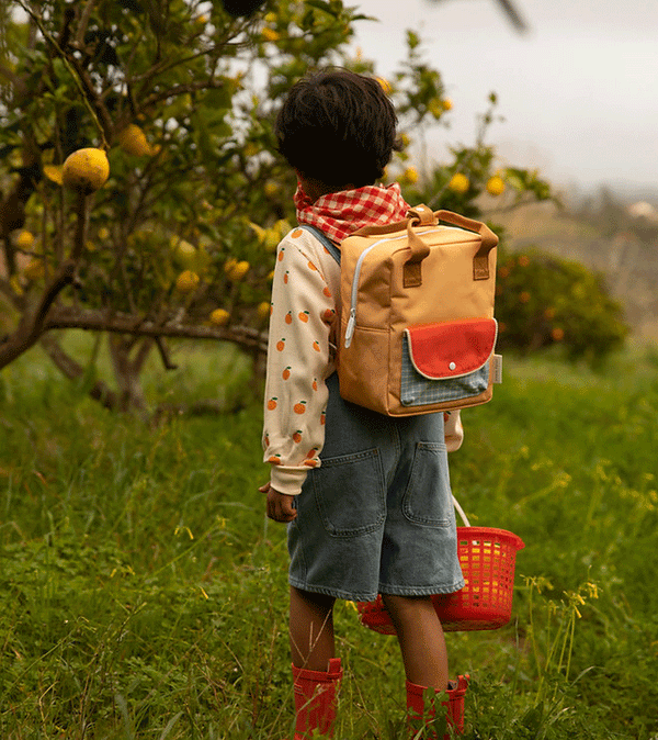 Pear Jam Farmhouse Envelope Backpack by Sticky Lemon