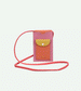 Rosebay Pink Lemon Tree Phone Pouch by Sticky Lemon