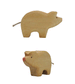 Wooden Piglet by Holzwald