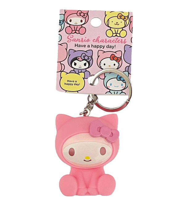 Pink Sanrio Character Key Ring