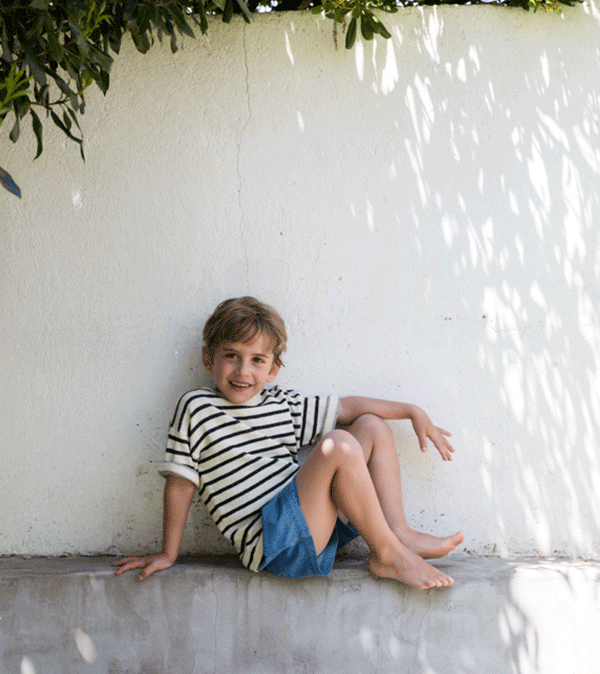 Blue Denim Pinon Shorts by Marmar Copenhagen”