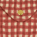 Ginger Gingham Quilted Popper Purse by Yonder