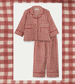 Ginger Gingham Unisex Pyjamas by Yonder
