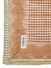 Fudge Gingham Organic Cotton Quilt by Yonder