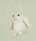 Mini Felt Bunny Decoration by AfroArt