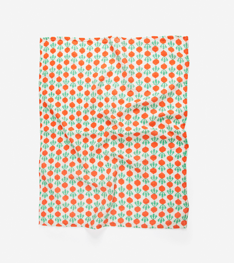 Cool Radish all over Muslin Cloth by Bobo Choses