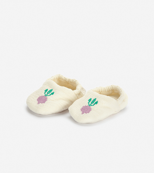 Cool Radish Slippers by Bobo Choses
