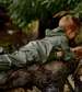 Dusty Olive Rain Trousers by Mikk-Line