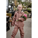 Burlwood Rose Rain Coat by Mikk-Line