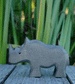 Wooden Rhino by Holzwald