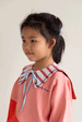Eleanor Pink Wonders of the Deep Sea Sailor Collar by Sticky Lemon