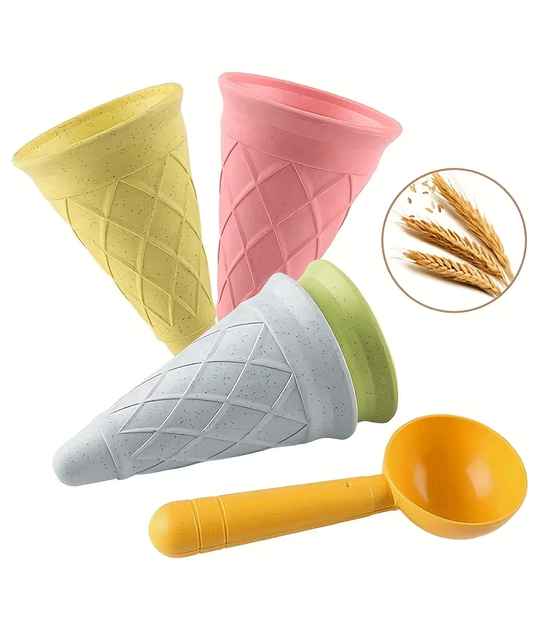 Ice Cream Eco Beach and Sand Toy Set