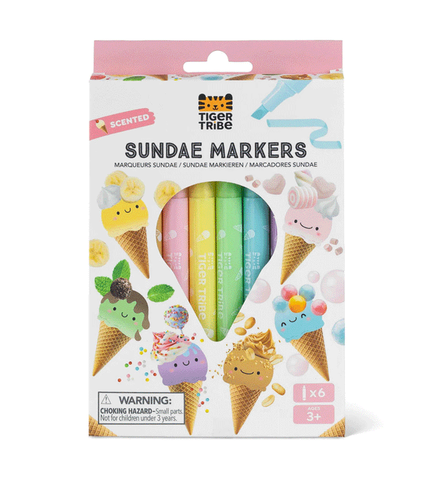 Scented Sundae Markers by Tiger Tribe