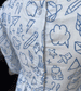Back to School Lantern Sleeve Dress by 8000 miles