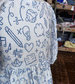 Back to School Lantern Sleeve Dress by 8000 miles