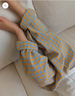 Tesu Check Handwoven Cotton Trousers