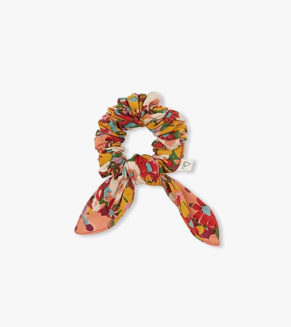 Floral Bow Scrunchie by Arsene et les Pipelettes