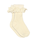 Cream Lisa Lace Sock by mp Denmark