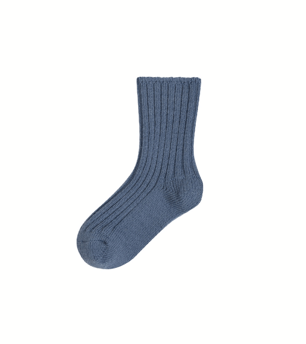 Blue Wool Sock by Joha
