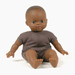28cm Black Soft Body Baby Doll by Minikane