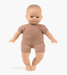 28cm Soft Body Baby Doll with Dark Eyes by Minikane