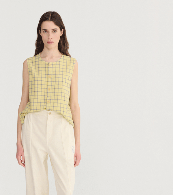 Women's Spicy Window Bambula Crep Top by Bobo Choses