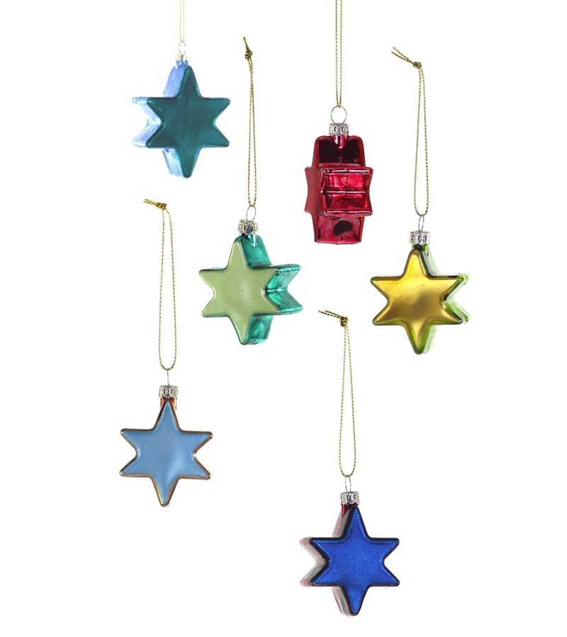 Small Star Glass Ornament by Cody Foster