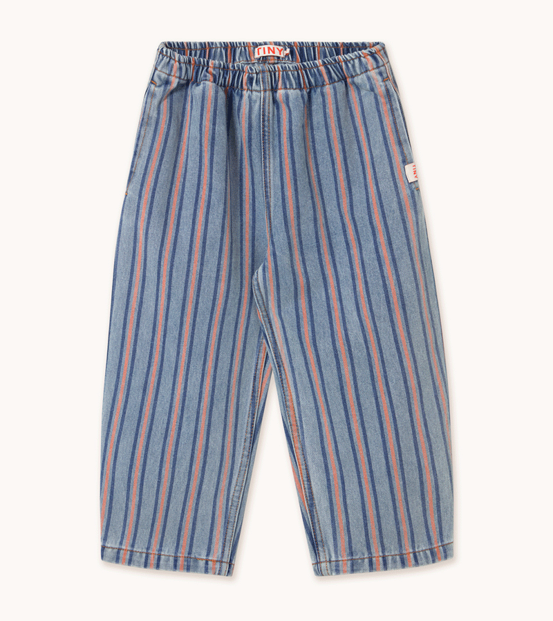 Striped Multicolor Jeans by Tinycottons