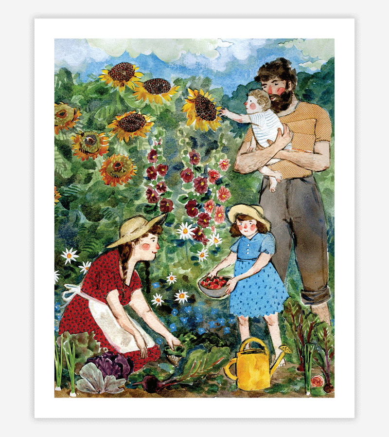 Summer 8x10" Archival Print by Phoebe Wahl