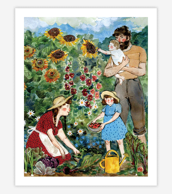 Summer 8x10" Archival Print by Phoebe Wahl