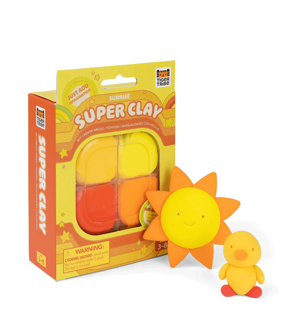 Sunrise Yellow & Orange Super Clay by Tiger Tribe