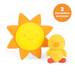 Sunrise Yellow & Orange Super Clay by Tiger Tribe