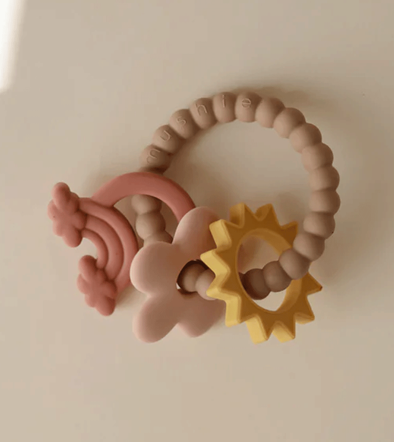 Nature Teething Ring by Mushie