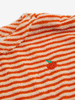 Baby Orange Stripes Terry Tee by Bobo Choses