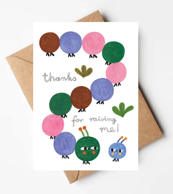 Thanks for Raising Me Card by Daria Solak