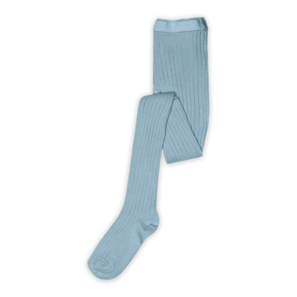 Blue Bell Cotton Rib Tights by mp Denmark