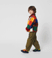 Multicolor Tiles Reversible Sheepskin Jacket by Bobo Choses