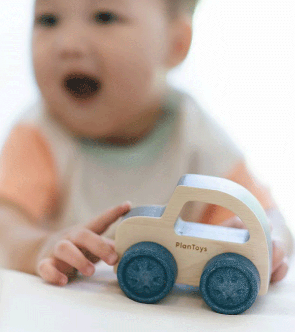 Timber Trail EV Car by Plan toys