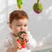 Tomato Baby Rattle & Teether by Oli and Carol