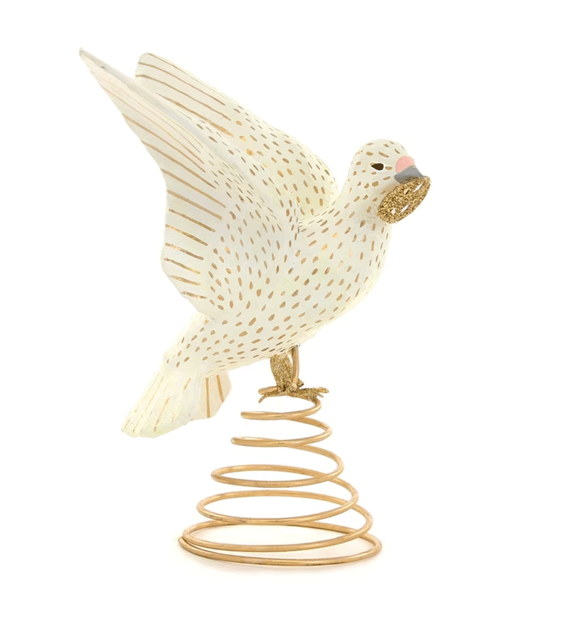 Peace on Earth Dove Tree Topper by Cody Foster