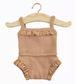 Brown Sugar Rib and Lace Underwear Set  for Minikane Baby Dolls