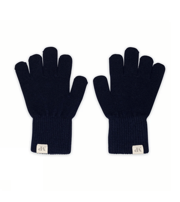Peacoat Blue Cashmere Uppsala Gloves by mp Denmar