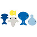 Deep Sea Whales Quutopia Bath Toy Puzzle by Quut