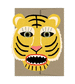 Wild Bunch Tiger Die Cut Card by Isatopia
