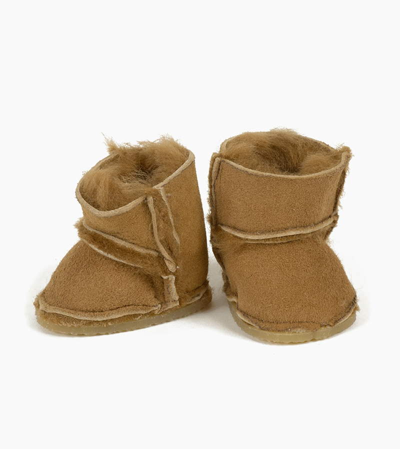 Furry Boots for Baby Dolls by Minikane