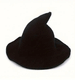 Black Knitted Witches Hat