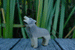 Wooden Wolf Howling by Holzwald